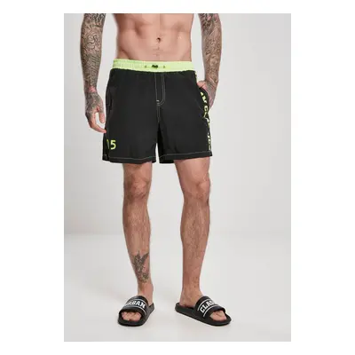 Men's swimwear UC Logo black/green