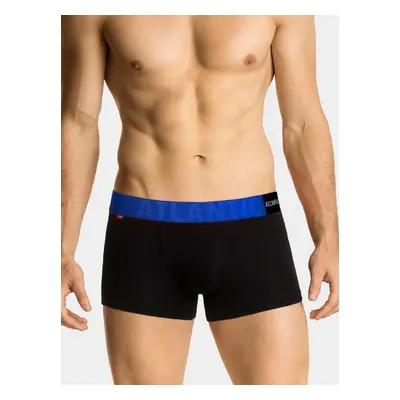 Boxer shorts Atlantic MH-1188/23 S-2XL black-blue