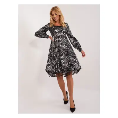 Dress-LK-SK-509565.07-black-silver