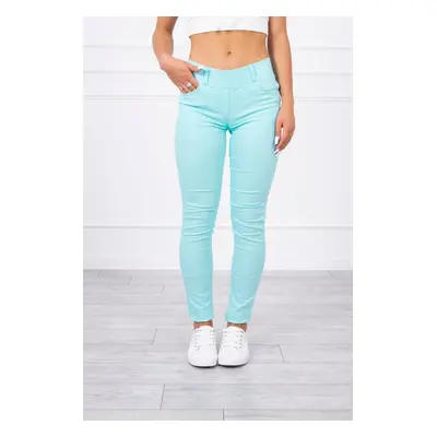 marka niezdefiniowana Colorful jeans mint