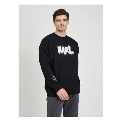 Black men's sweatshirt KARL LAGERFELD - Men's