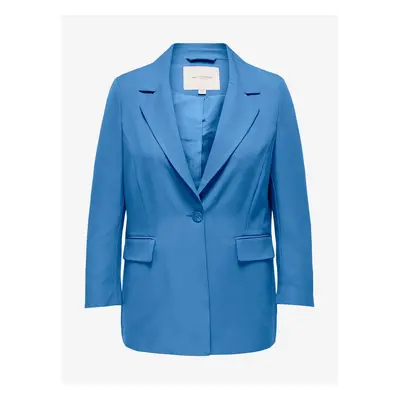 Blue women's blazer ONLY CARMAKOMA Thea - Women's