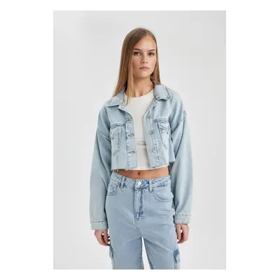 DEFACTO Crop Jean Jacket