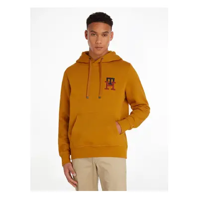 Mustard Mens Hoodie Tommy Hilfiger - Men