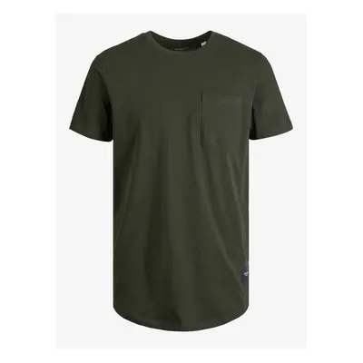 Dark green men's T-shirt Jack & Jones Noa - Men's