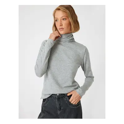 Koton Basic Turtleneck Knitwear Sweater Long Sleeve Soft Texture