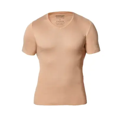 Men's invisible T-shirt Covert beige