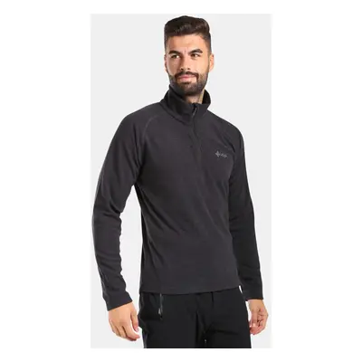 Men's fleece sweatshirt Kilpi ALMERI-M Black