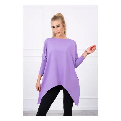 Oversize blouse purple