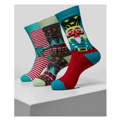 Christmas Socks Christmas nutcracker - 3-Pack multicolor