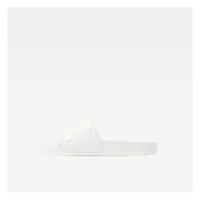 Flip-flops - G-STAR Cart slide II WMN - white