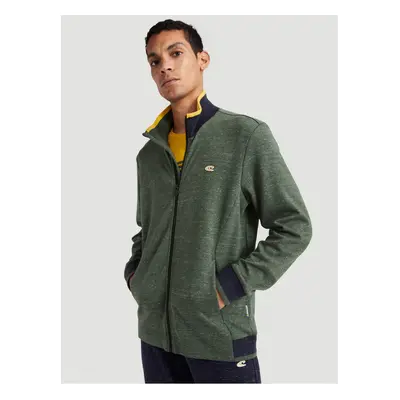 ONeill Green men's zip-up sweatshirt O'Neill 2-Knit - Men's