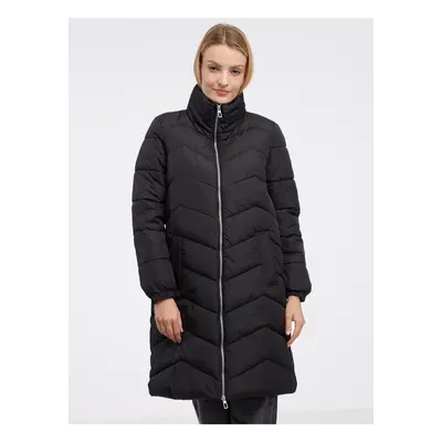 Black women's winter quilted coat VERO MODA League - Women