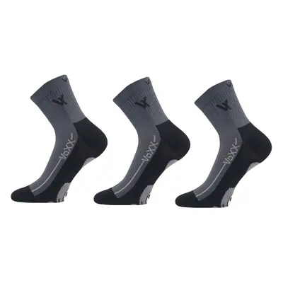 3PACK VoXX dark gray socks