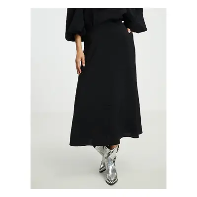 Black Ladies Maxi Skirt AWARE by VERO MODA Florence - Ladies