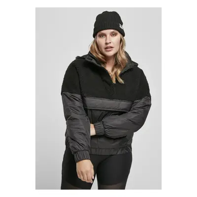 Women's compression jacket Sherpa Mix black/black