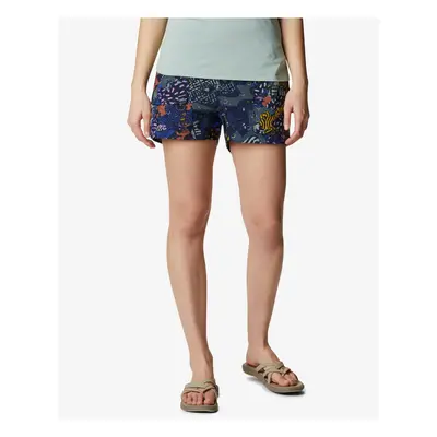 Columbia Summerdry Cargo Blue Women's Shorts - Women