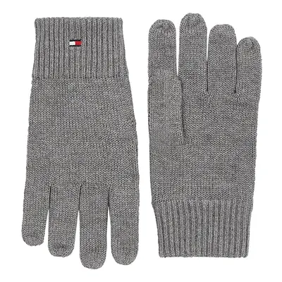 Tommy Hilfiger Gloves - ESSENTIAL FLAG KNITTED GLOVES grey