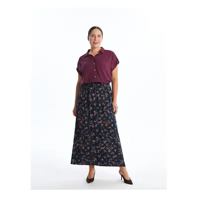 LC Waikiki Lcw Elastic Waist Patterned Women's Skirt