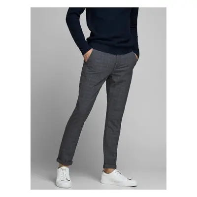 Grey patterned trousers Jack & Jones Marco - Men's