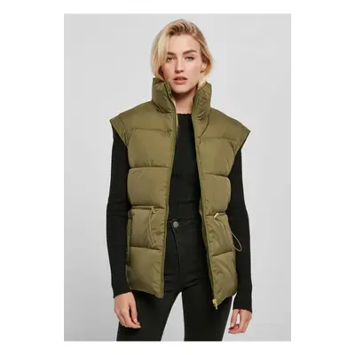 Women's Puffer Puffer Olive Vest