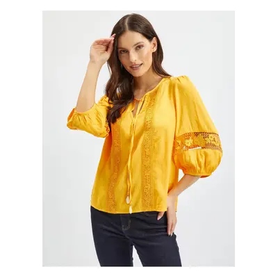 Orsay Orange Women's Blouse with Lace - Women