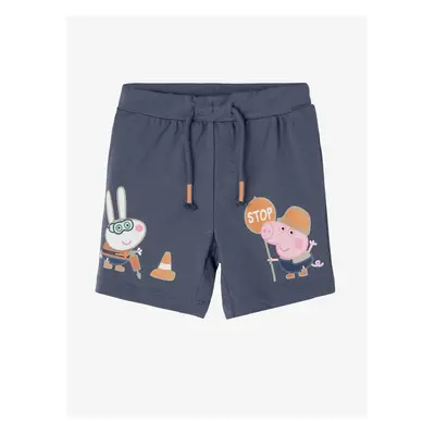 Dark grey patterned boys' shorts name it Marl - Boys