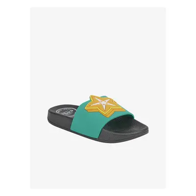 Green girls' slippers Coqui Ruki - Girls