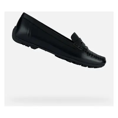 Black women's moccasins Geox Kosmopolis + Grip - Women's