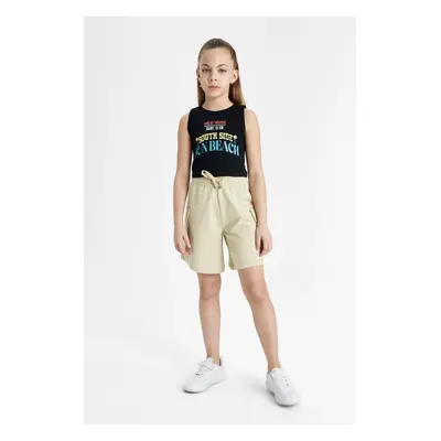 DEFACTO Girl's Cargo Fit Shorts