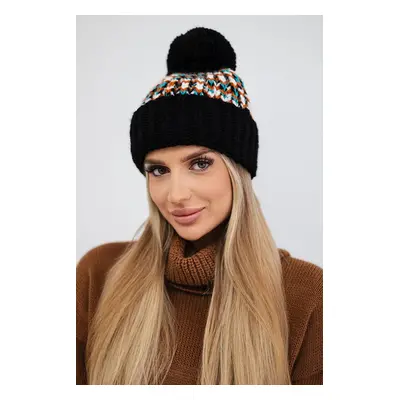 Kesi Cap with a pompom Ellen K325 black