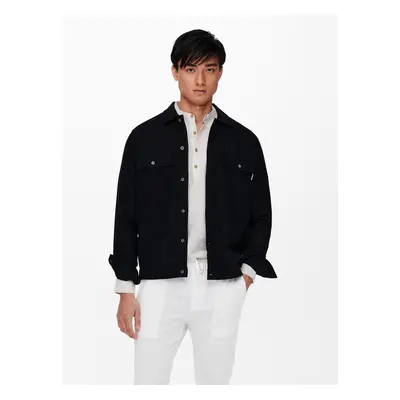 Black shirt jacket ONLY & SONS - Men's