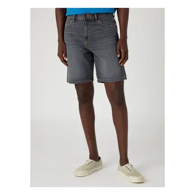 Men's Grey Denim Shorts Wrangler - Men