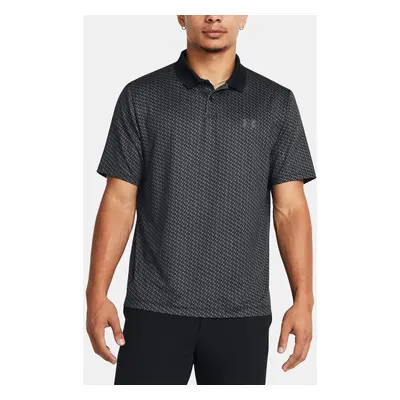 Under Armour T-Shirt UA Perf 3.0 Printed Polo-BLK - Men