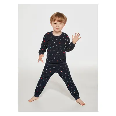 Pyjamas Cornette Kids Boy 761/143 Cosmos length navy blue