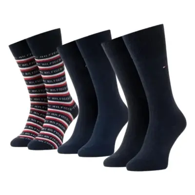 Tommy Hilfiger Socks - TH MEN SOCK 3P LOGO GIFTBOX multicolor