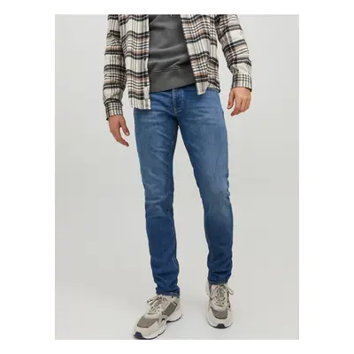 Blue men's slim fit jeans Jack & Jones Liam - Men's