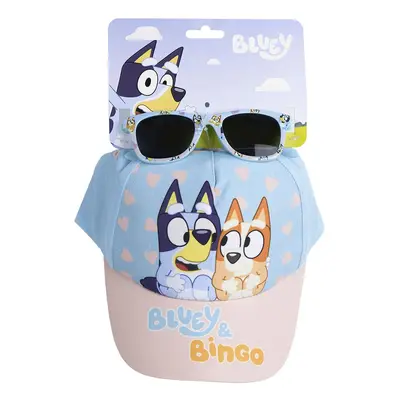 CAP SET OF SUNGLASSES BLUEY