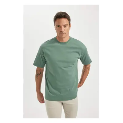 DEFACTO Oversize Fit Crew Neck T-Shirt