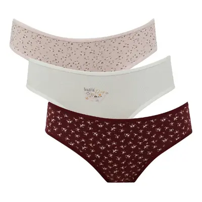 DEFACTO Fall In Love 3-Pack Slip Panties