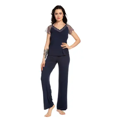 Effetto Woman's Pyjamas Navy Blue