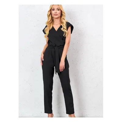 Jumpsuit black Lalous KO-0500. R21