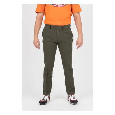 Trousers - TOMMY HILFIGER DENTON CHINO HONEYCOMB FLEX green