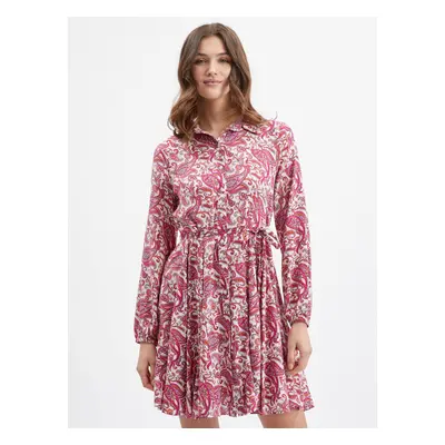 Orsay Pink Patterned Dress - Women