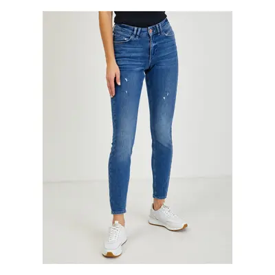 Blue Womens Skinny Fit Jeans ORSAY - Women