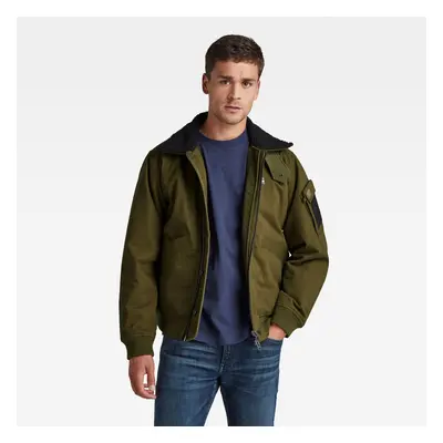 G-STAR Jacket - Famous brushed hb r o green