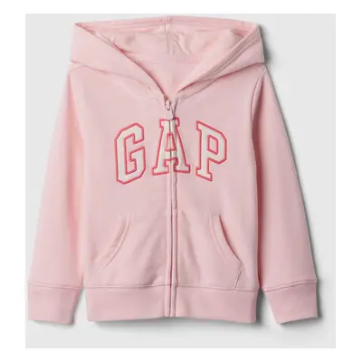 GAP Kids sweatshirt french terry logo - Girls