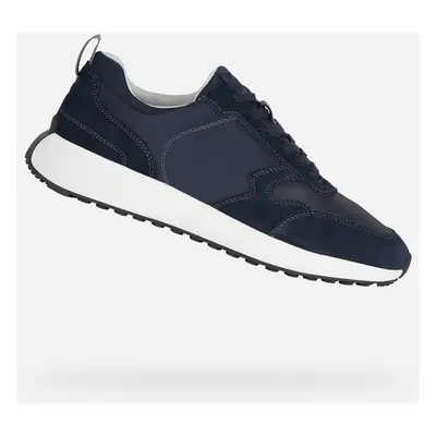 Dark blue men's sneakers Geox Volpiano - Men's