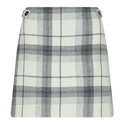 Tommy Hilfiger Skirt - WOOL BEIGE CHECK MINI SKIRT beige