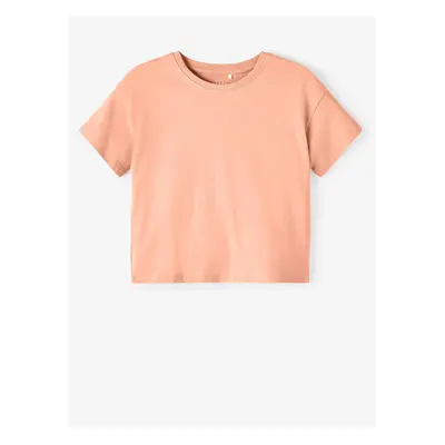 Apricot Girly Basic T-Shirt name it Vita - Girls